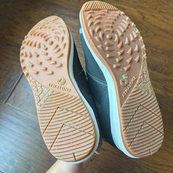 Athalonz Men’s Enve Spike-less Golf Shoe Black Steel Gray Sz 9 - Picture 10 of 11